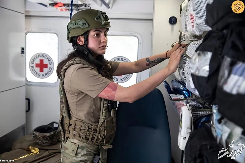 زنان نظامی اوکراینی در خط مقدم جنگ با روسیه/ عکس